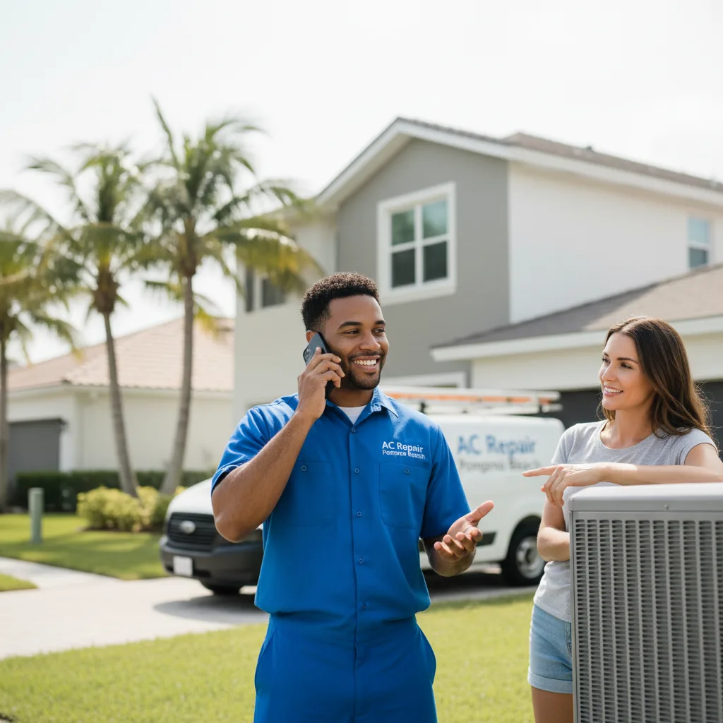 AC Repair Pompano Beach customer support in Flower Mound